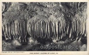 Fish Market, Caverns, Luray Viginia, VA, USA Cave Unused 