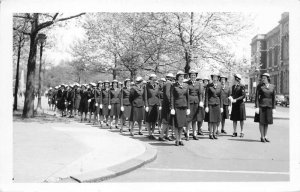 Philadelphia Pennsylvania Military Women WW2 Real Photo Vintage Postcard AA71211