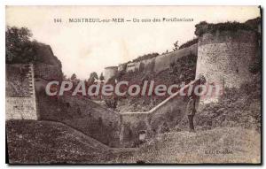 Old Postcard Montreuil sur Mer A corner Fortifications