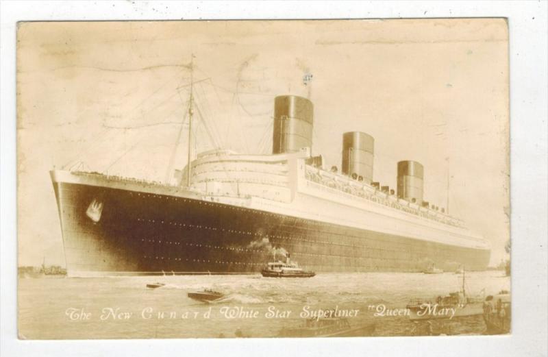 S.S. Queen Mary Cunard White Star