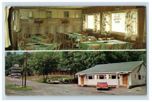 Vintage Vics Resturaunt & Motel Port Henry N.Y. Postcard P132E