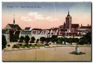 Colmar - Rapp und Platz Marsfeld Old Postcard