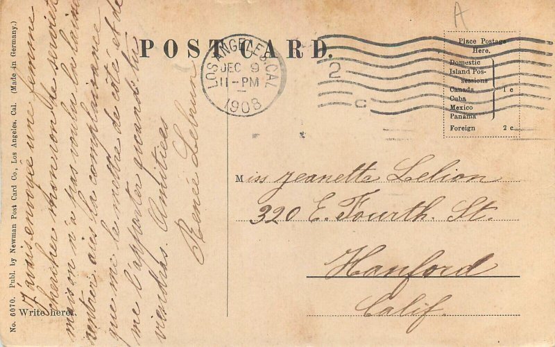 United States Los Angeles California 1908