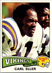 1975 Topps Football Card Carl Eller Minnesota Vikings