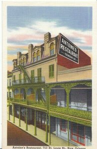 America Postcard - Antoine's Restaurant, 713 St. Louis St, New Orleans  A5408