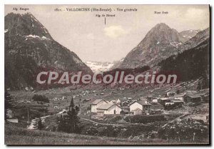 Postcard Old Vallorcine Vue Generale