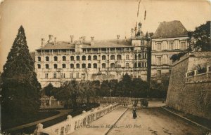 c1918 WW I American Soldier Correspondence - Château of Blois France - Postcard