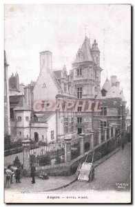 Old Postcard Angers Hotel Pince