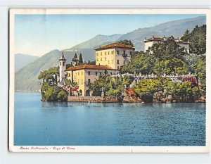 Postcard Punta Balbianello Lake Como Italy