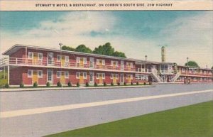 Kentucky Corbin Stewarts Motel &  Restaurant