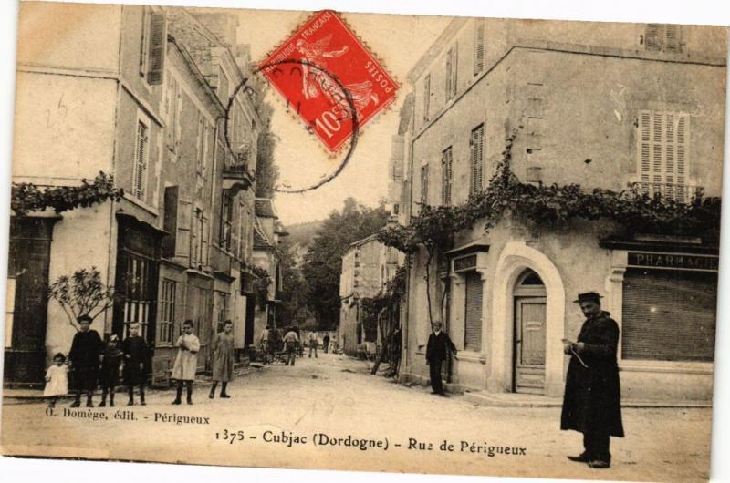 CPA CUBJAC-Rue de PÉRIGUEUX (233923)