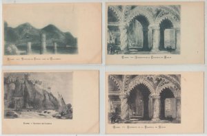 SCOTLAND ECOSSE CASTLES UK 35 Vintage postcards Mostly pre-1920 (L2796)