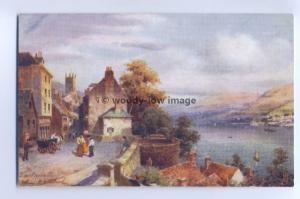 ar0009 - Dartmouth , Devon - art by H B Wimbush - postcard