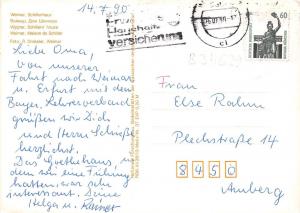 B34629 Weimar Schillerhaus germany