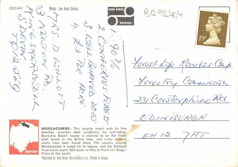 BR92404 woolacombe bay north devon   uk