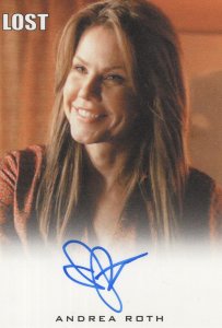 Andrea Roth Lost TV Show Hand Signed Autograph Photo Card