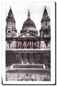 CARTE Postale Moderne St Paul's Cathedral London