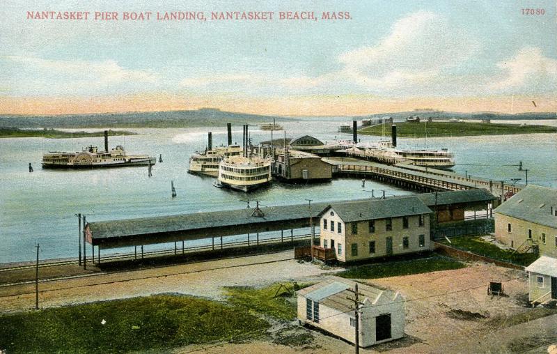 MA - Nantasket Beach. Pier, Boat Landing