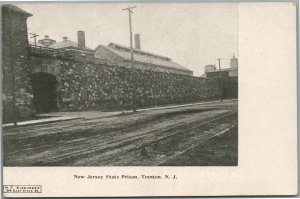 TRENTON NJ STATE PRISON ANTIQUE POSTCARD