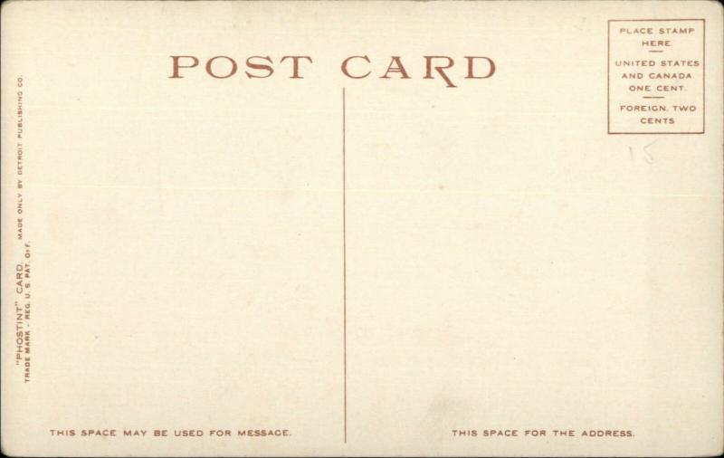 Steamship Steamer North Star c1910 Detroit Publishing Postcard