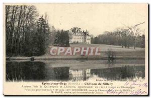 Epinay sur Orge Old Postcard Chateau de Sillery