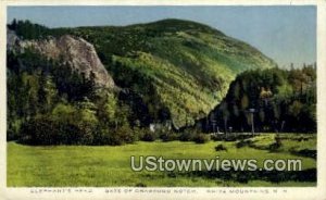 Elephant's Head in White Mountains, New Hampshire