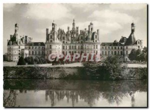 Modern Postcard The Chateaux of the Loire Chateau de Chambord L and C North F...