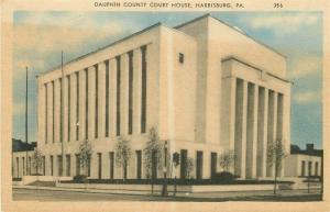 PA, Harrisburg, Pennsylvania, County Court House, Union News No. 356