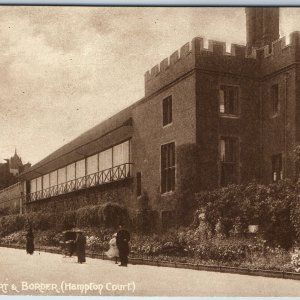 c1910s Richmond upon Thames, London, England Hampton Tennis Court Victorian A226