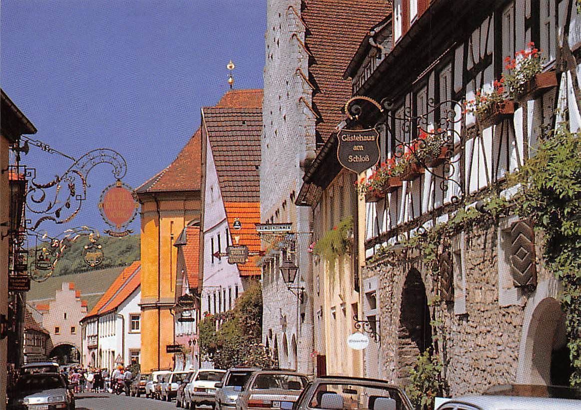 Sommerhausen Am Main Hauptstrasse Auto Cars Street Voitures Hippostcard