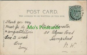 Genealogy Postcard - Chancellor -25 Ulysses Road,Hampstead, Camden,London RF8670