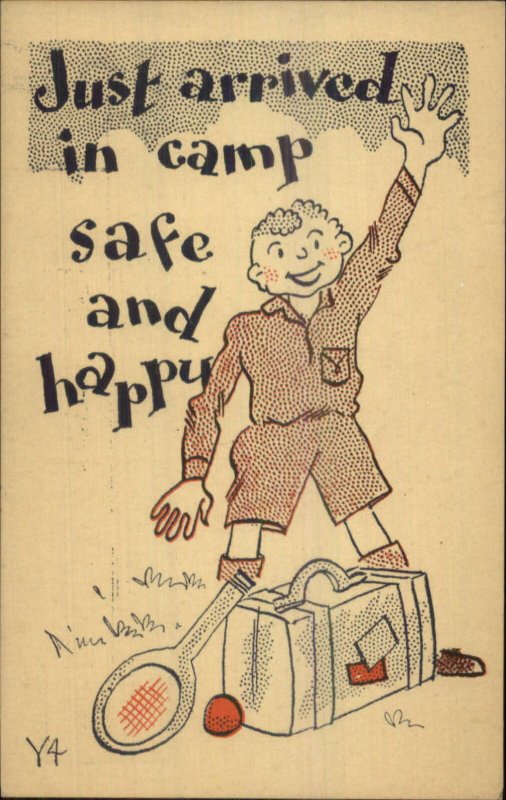 Camp-Toons Boy Scouts Comic Y4 - JUST ARRIVED Postcard