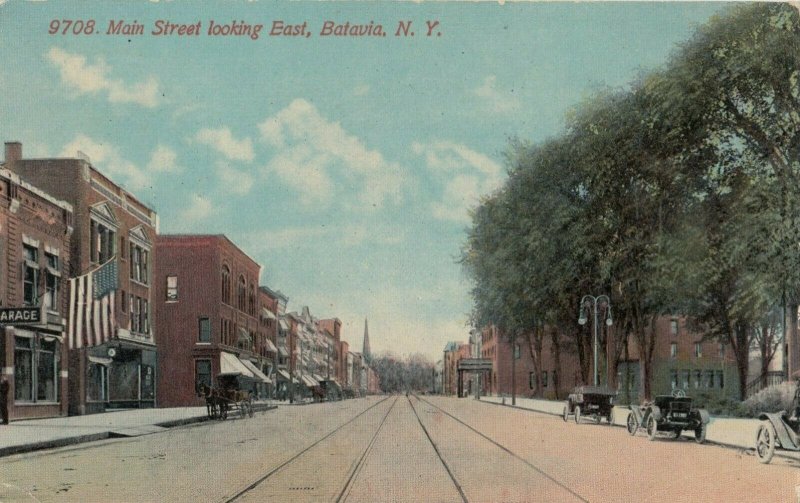 BATAVIA , New York , 1916 ; Main Street East