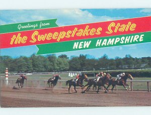 Chrome HORSE RACING SCENE Concord New Hampshire NH AG5439@