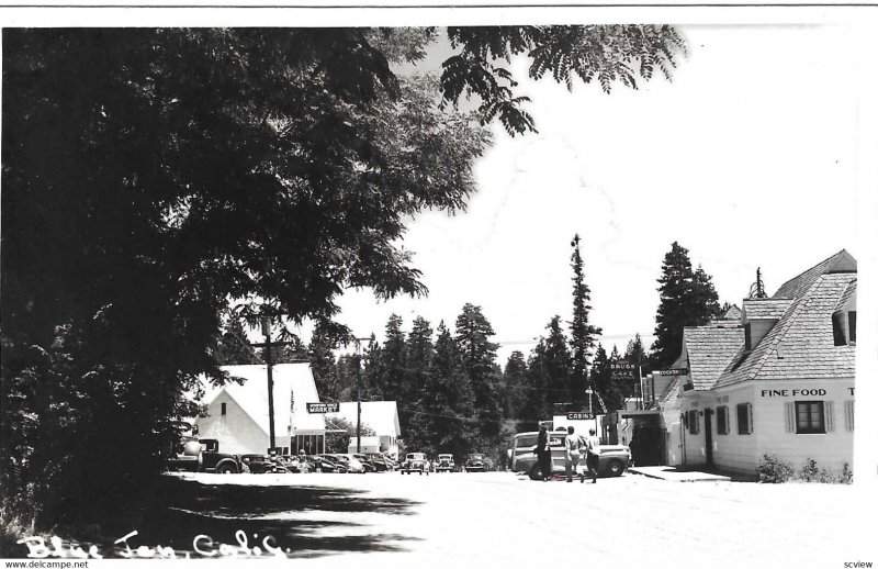 RP: BLUE JAY , California , 1930-40s ; Main Street