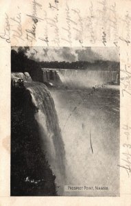 Vintage Postcard 1904 View of Prospect Point Niagara Falls New York N. Y.