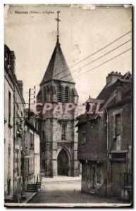 Vierzon - The Church - Old Postcard