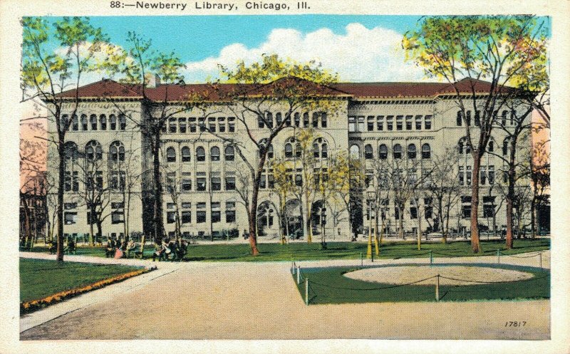 USA Illinois Chicago Newberry Library 04.24