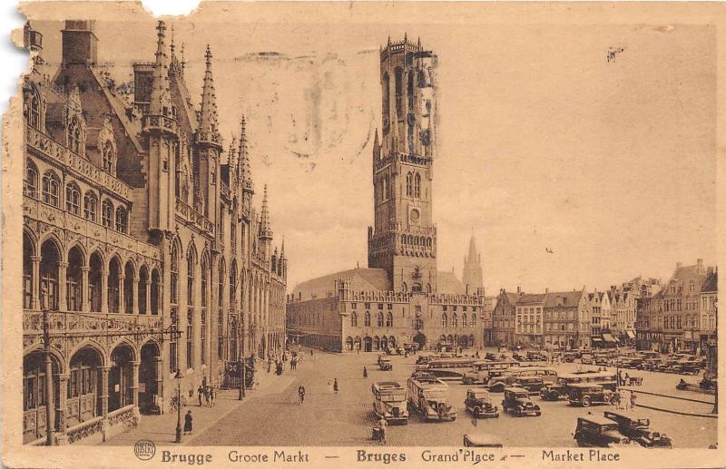BR32051 Bruges Grand Palce belgium