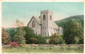 Vintage Postcard Joseph Stickney Memorial Chapel Bretton Wood White Mountains NH