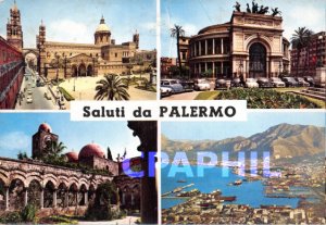 Postcard Modern Saluti da PALERMO