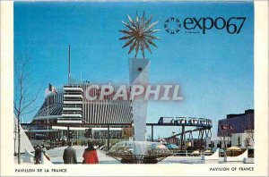 Postcard Modern Expo67 Pavilion France