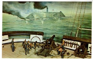 The Monitor and The Merrimac, Battle of Hampton Roads,