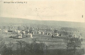 1907 Sterling New Jersey Birdseye View Postcard 26-620