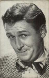 Actor Alan Young Mutoscope Exhibit Card