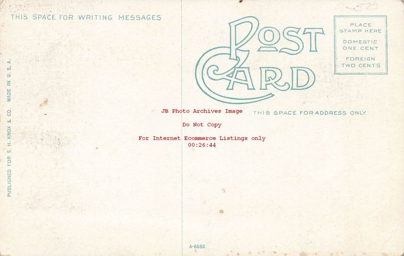 IN, Muncie, Indiana, Bear Pit, SH Knox Pub No A-6553