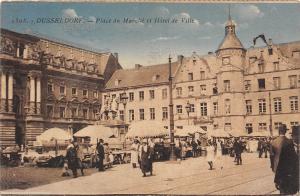 BF36720 dusseldorf place du marche et hotel de ville germany