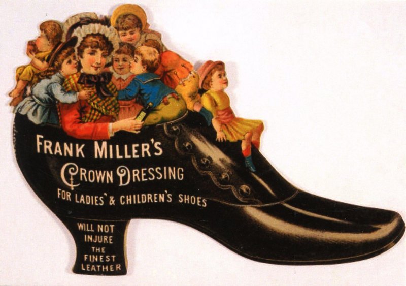 Advertising - Frank Miller's Crown Dressing (5.75 X 4 Photo Reprint)