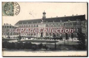 Old Postcard Cambrai College Municipal