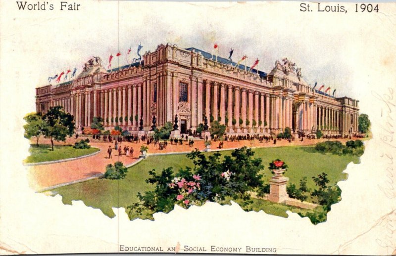 Missouri St Louis 1904 World's Fair Education and Social Economy Buildin...